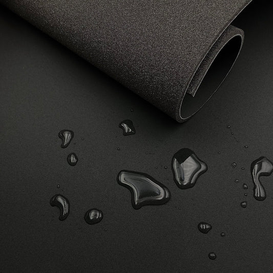 TESSUTO ECOPELLE SCAMOSCIATA BIELASTICA CON GOMMAPIUMA PER SELLE MOTO E INTERNI AUTO