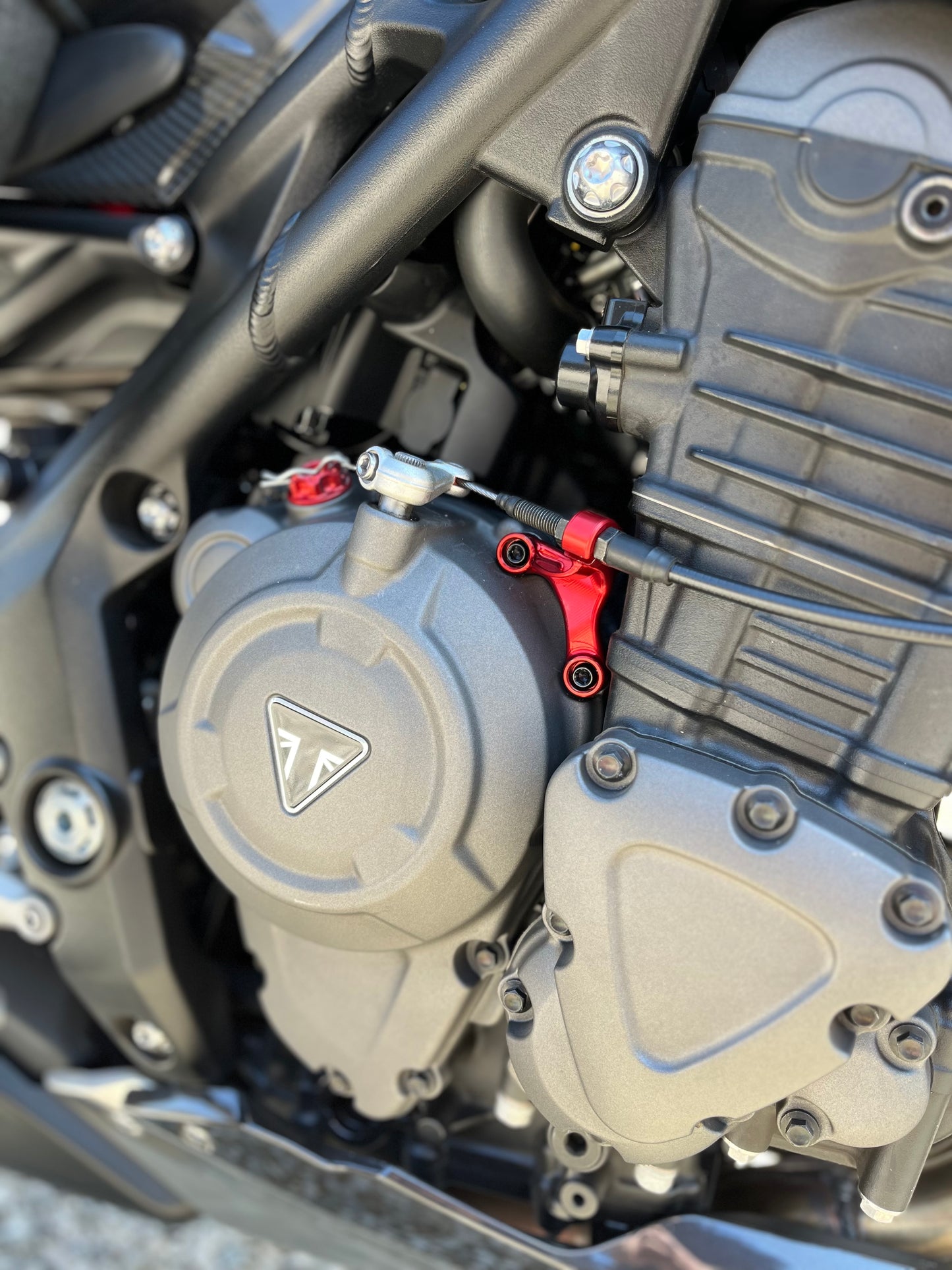 SUPPORTO TIRO FRIZIONE TRIUMPH SPEED TRIPLE 1200