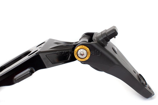 COPPIA RONDELLE SPECIALI IN ALLUMINIO PER SUPPORTO TARGA EVOTECH