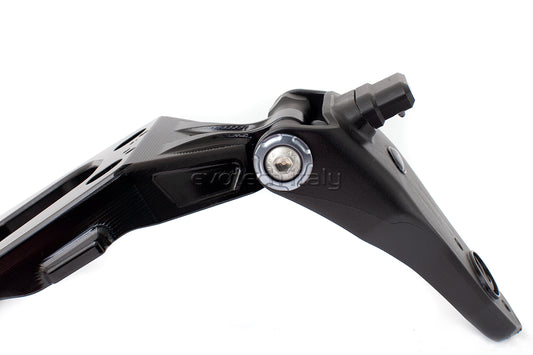 COPPIA RONDELLE SPECIALI IN ALLUMINIO PER SUPPORTO TARGA EVOTECH