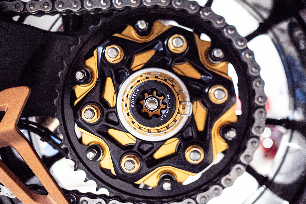 PROTEZIONE FORCELLONE TRIUMPH SPEED TRIPLE 1200 RS/ RR '21-'25