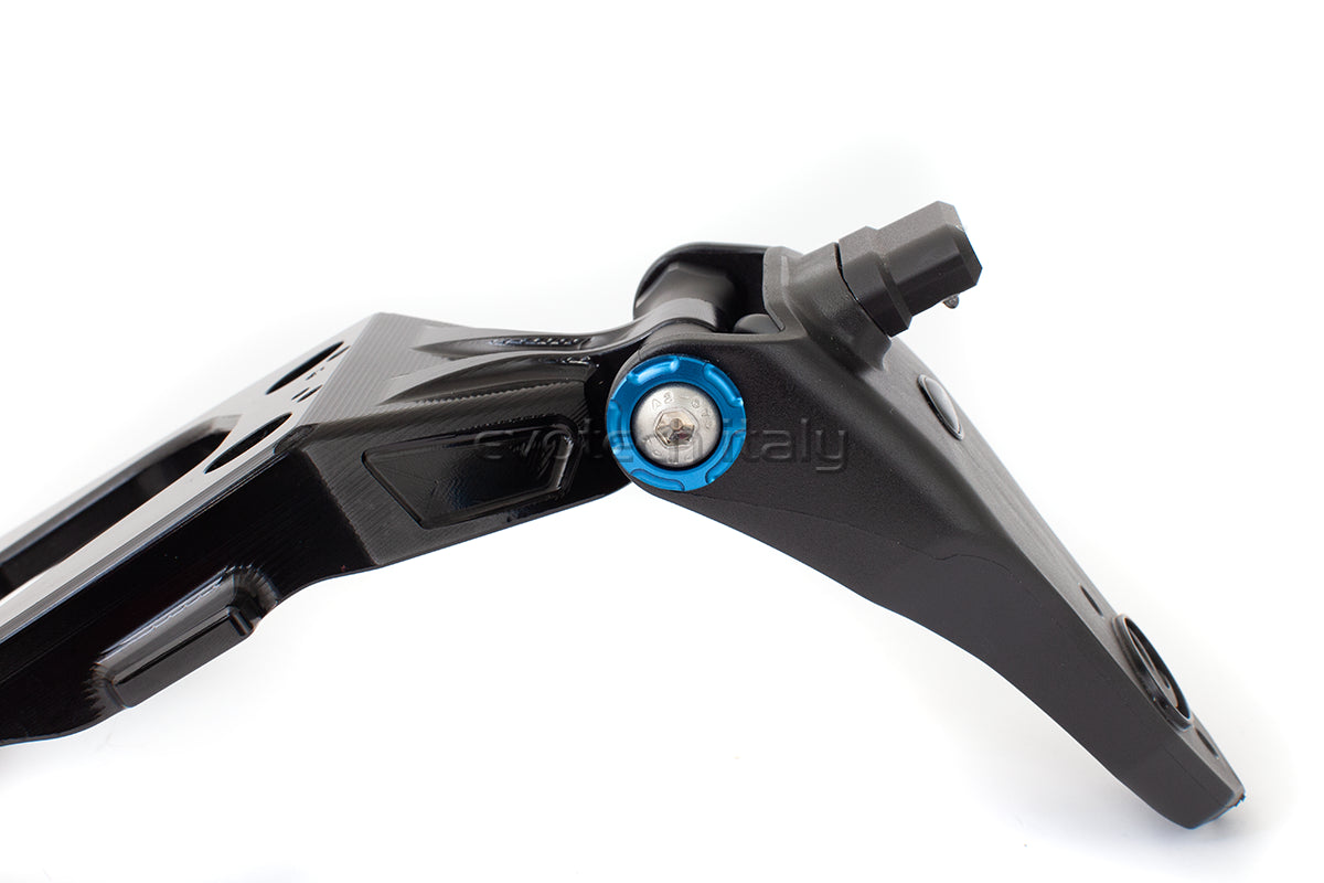 COPPIA RONDELLE SPECIALI IN ALLUMINIO PER SUPPORTO TARGA EVOTECH
